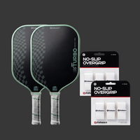2x MPP Turbo + 2 Packs of No-Slip Overgrips Bundle - Widebody