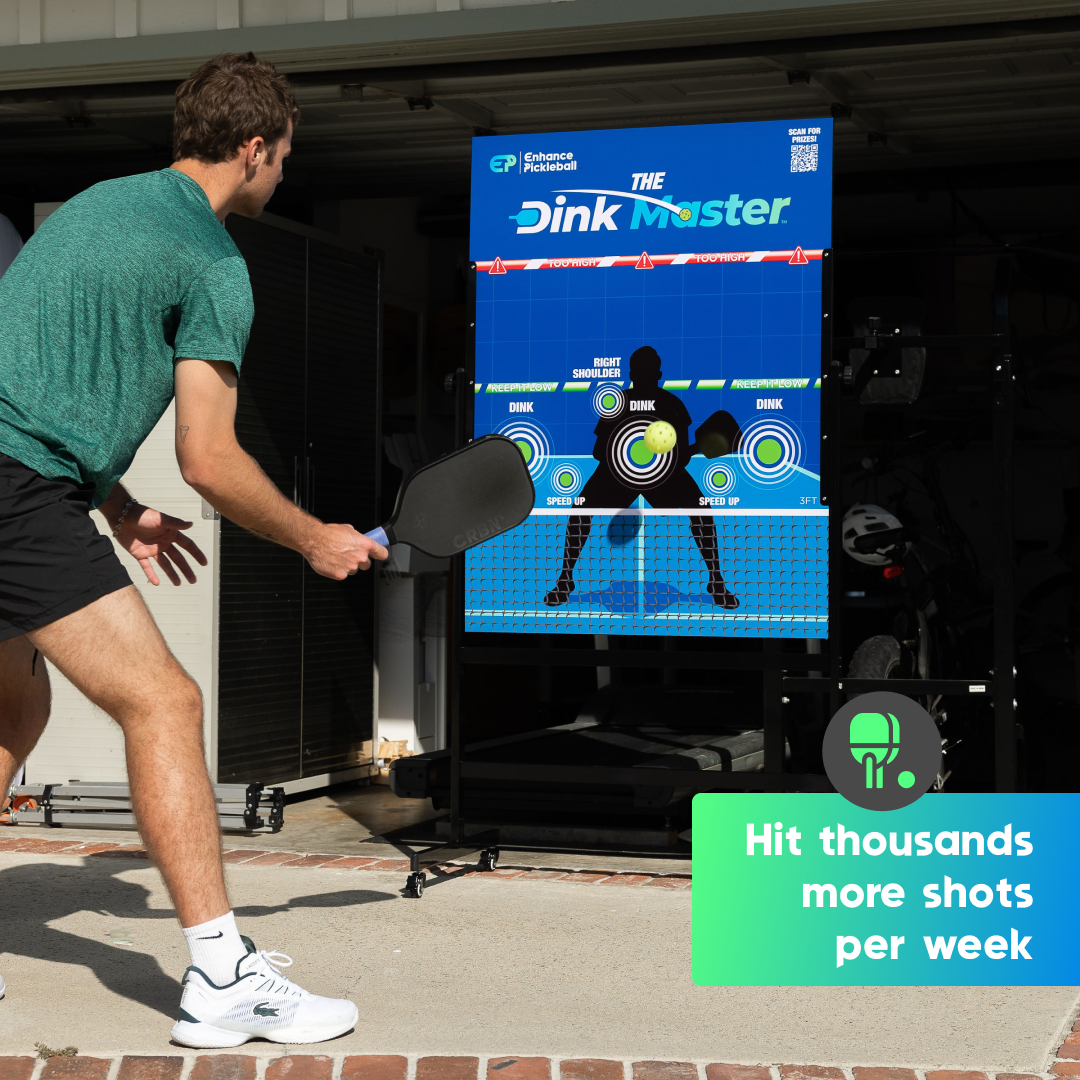 The Dink Master Pickleball Training Tool & Practice Board Enhance