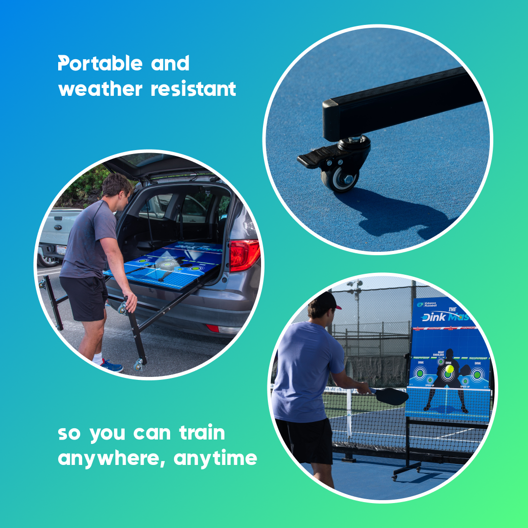 The Dink Master Pickleball Training Tool & Practice Board Enhance