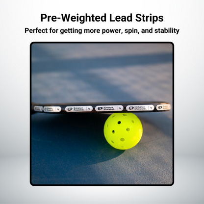 Pre-Weighted Pickleball Lead Tape